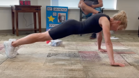 DonnaJean pushup record